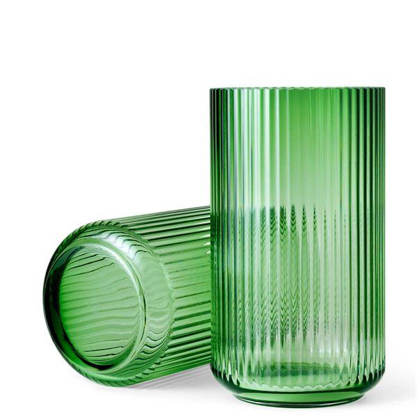 Lyngby Porcelæn Vase h31 cm grønn