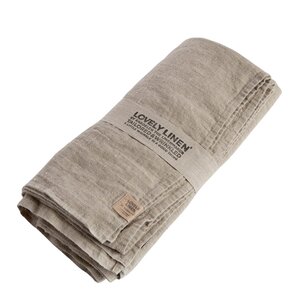 Lovley Linen Lovely bordduk lin 145x300 cm Natural Beige