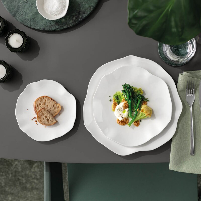 Villeroy & Boch Pura tallerken 22 cm hvit