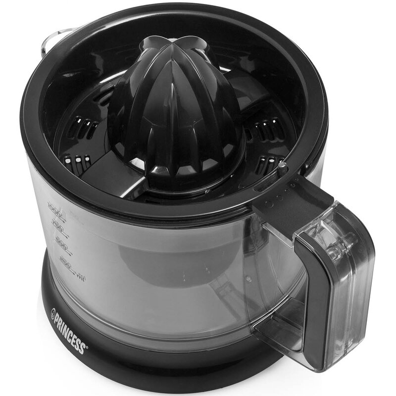 PRINCESS Juicepresser klassisk 10 cm 25W svart