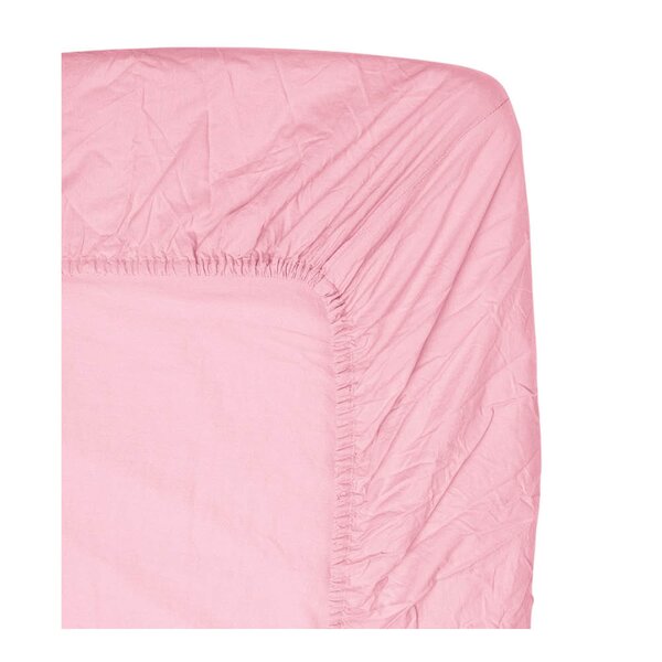 Midnatt - Franzi stretchlaken 180x200 cm bubblegum pink