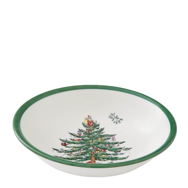 Spode Christmas Tree tekopp med skål 20 cl