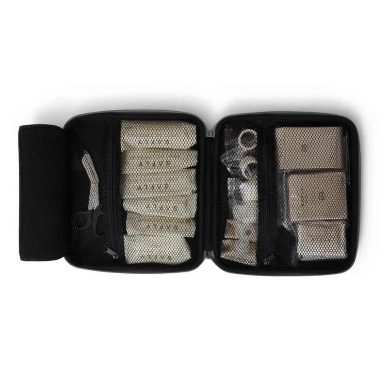 Safly Førstehjelpsskrin stor 30x28x8,5 cm sand