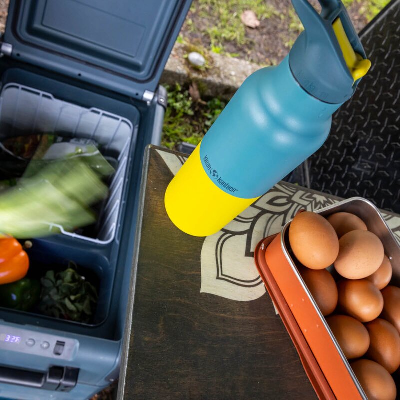 Klean Kanteen Rise vakumflaske 0,47L med sportslokk Brittany Kaleidoscope