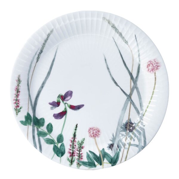 Kähler Hammershøi Summer tallerken 22 cm coastal flower