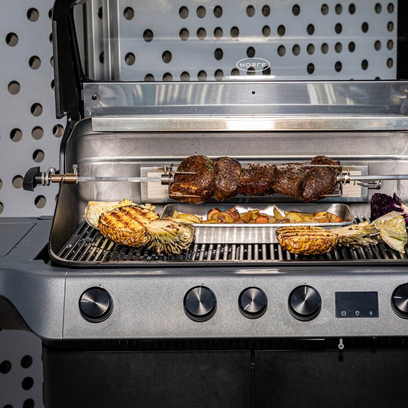 Rösle BlazeFlame rotisserie 68x13 cm stål