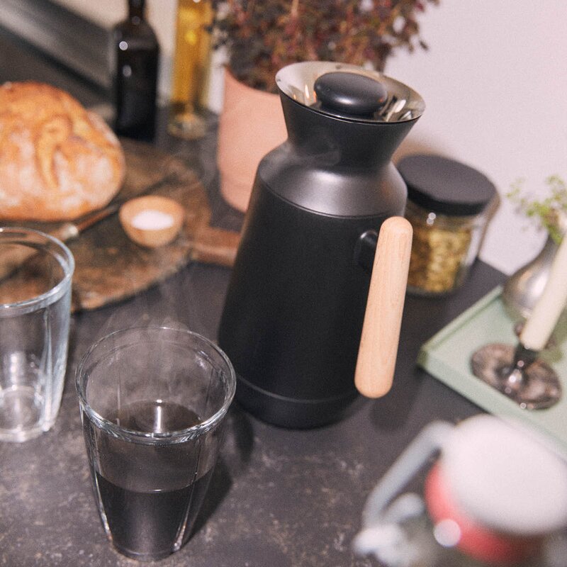 Rosendahl Daybreak termokanne tall 1,0L svart