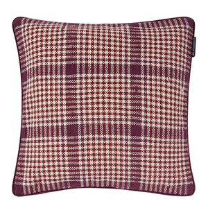 Lexington Rutete putetrekk 50x50 cm fig/wine/light beige