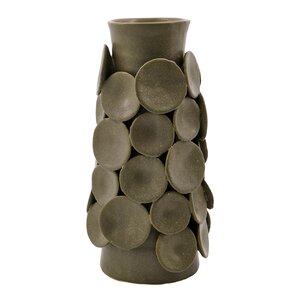 House Doctor Vase Dot 26,5 cm khaki