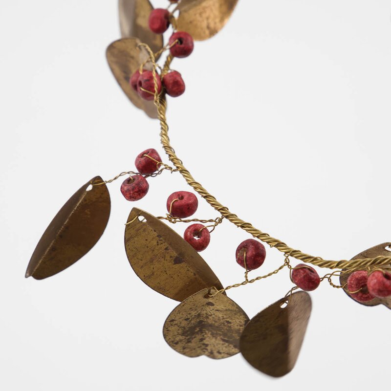 House Doctor Auric krans 12 cm gull