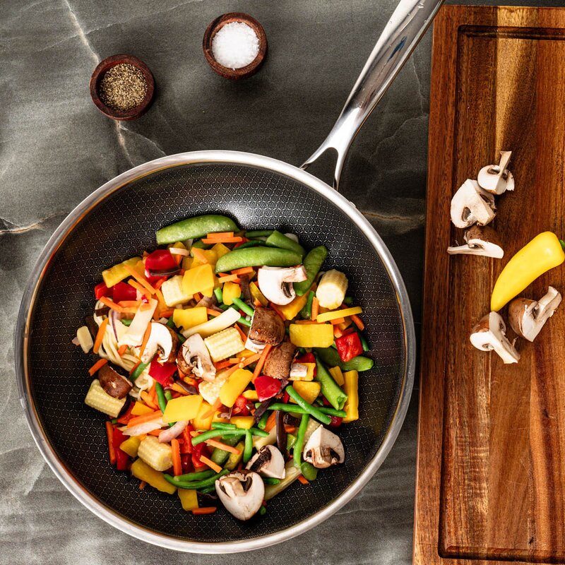 Gladkokken Hybrid wok 28 cm