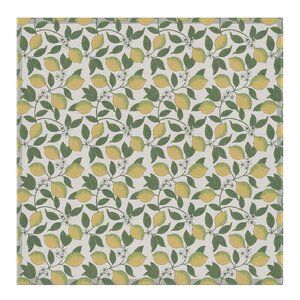 Ekelund Citroner duk 145x145 cm gul