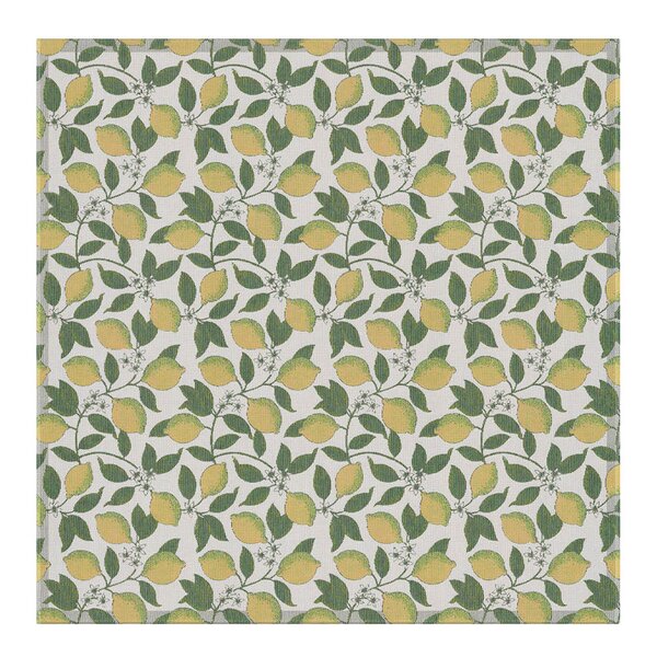 Ekelund Citroner duk 145x145 cm gul