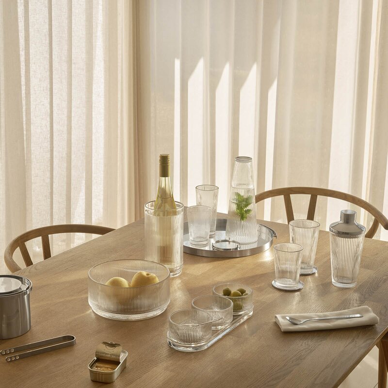 Stelton Pilastro longdrinkglass 30 cl 4 Stk klar