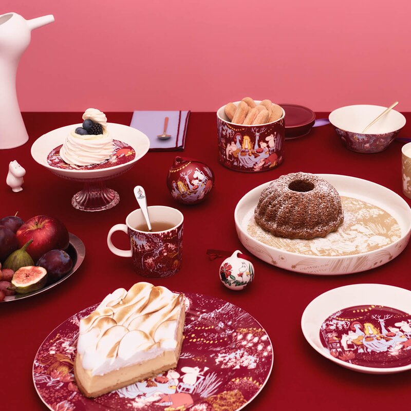 MoominArabia Mummi serveringsfat 30 cm Festlige stunder