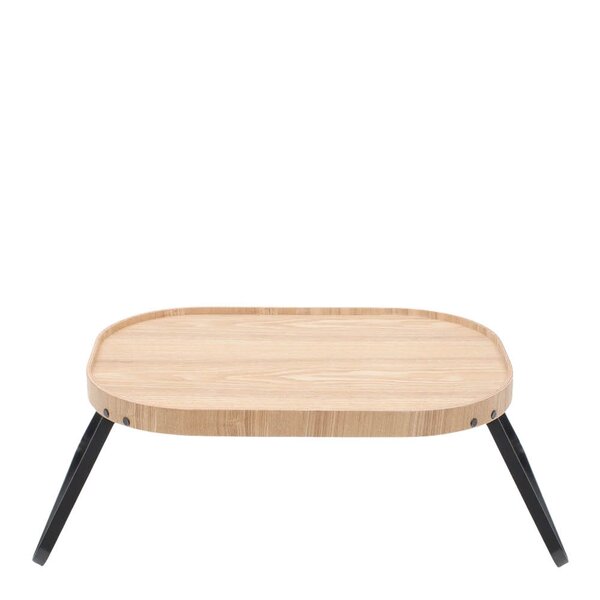 Bosign CurveLine sengebrett anti-slip 45x35 cm ask/svart
