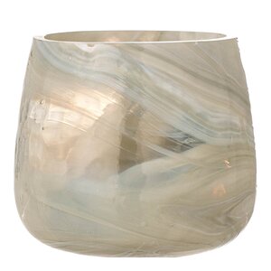 Bloomingville Lyslykt Imran 10x9 cm grå