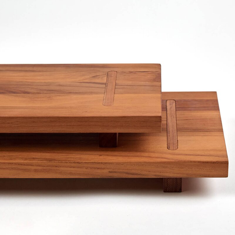Teakhaus Fusion serveringsbrett 38x18 cm teak