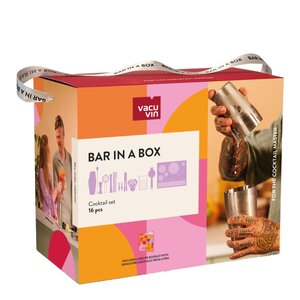 Vacu Vin Master bar in a box cocktailset 16 deler
