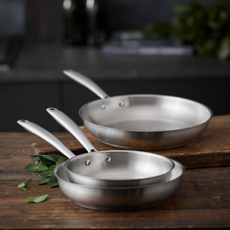 Pillivuyt Gourmet Roya stekepanne 28 cm rustfritt stål