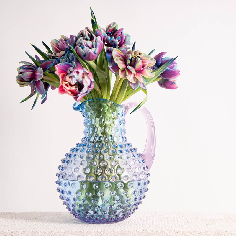 Klimchi Hobnail mugge 2L Galaxy Azure/Lilac