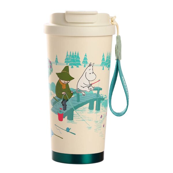 Moomin Mummi take-away termokopp 58 cl fisketur beige