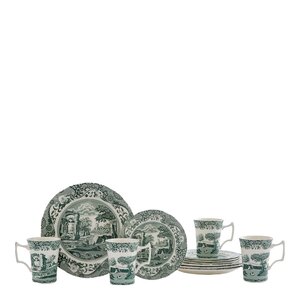 Spode Heritage Green Italian sett 12-deler 