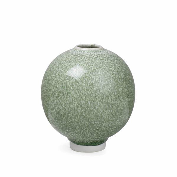 Kähler Unico vase 12,5 cm mørk grønn