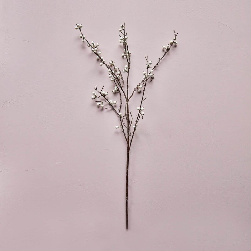 House Doctor Decor kunstig gren 97 cm hvit