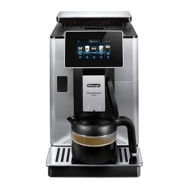 De-Longhi Primadonna Soul automatisk kaffemaskin metallsvart