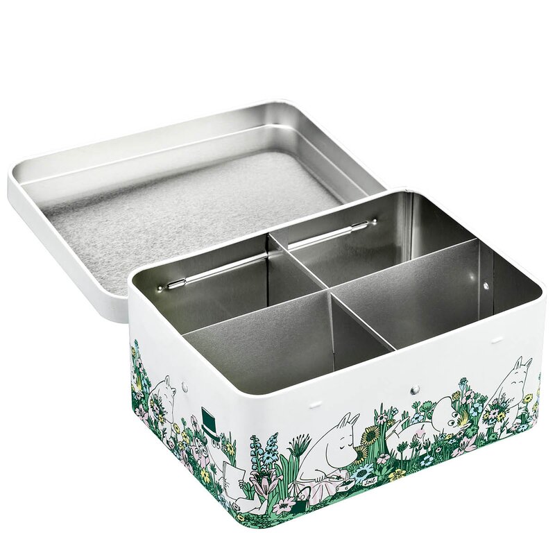 Muurla Mummi teboks I Hagen 17,5x7,5x13 cm hvit