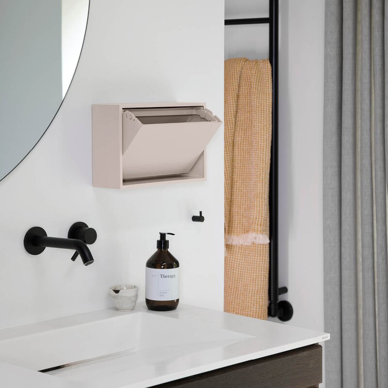 ReCollector Mini sorteringsboks 30x10x15 cm Silver Cloud Grey