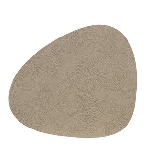 LIND DNA Curve Hippo spisebrikke L 37x44 cm varm grå