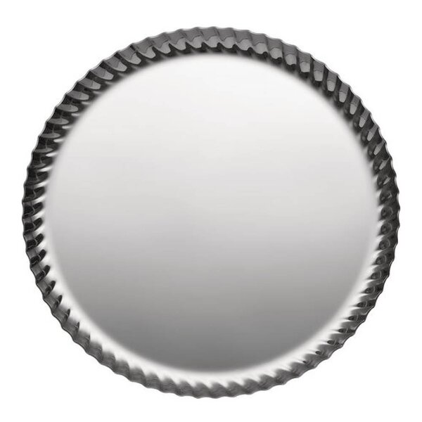 Alessi Pleats brett 23 cm blankt stål