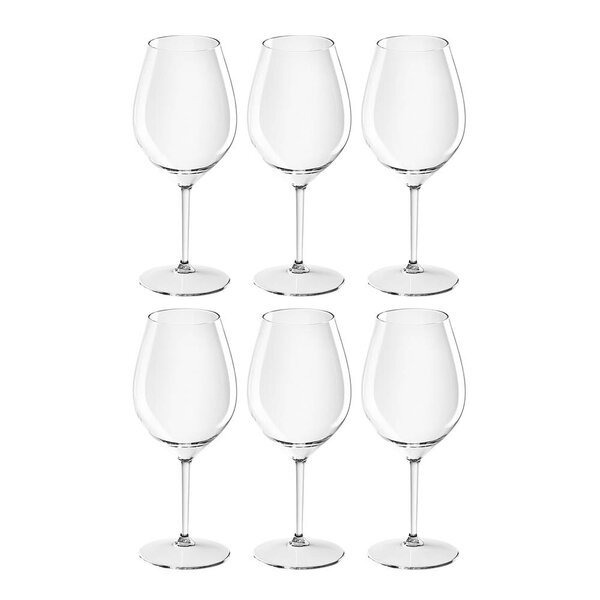 Quattro Clubhouse vinglass 51 cl 6 stk tritanplast