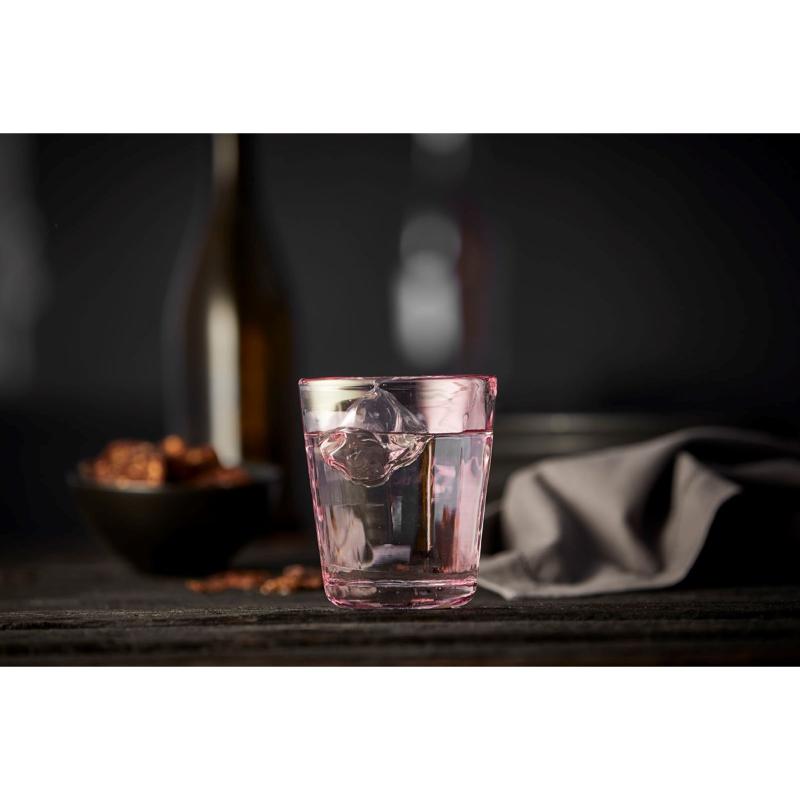 Lyngby Glas Verona caféglass 33 cl pink