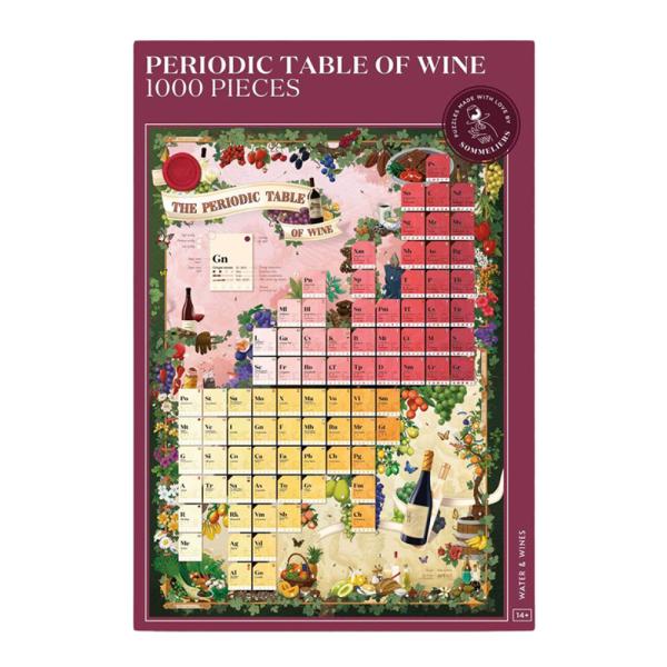 Water and Wines – Vinpuslespill The Periodic Table of Wine