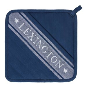 Lexington Icons gryteholder stjerne 25x25 cm dress blå/hvit