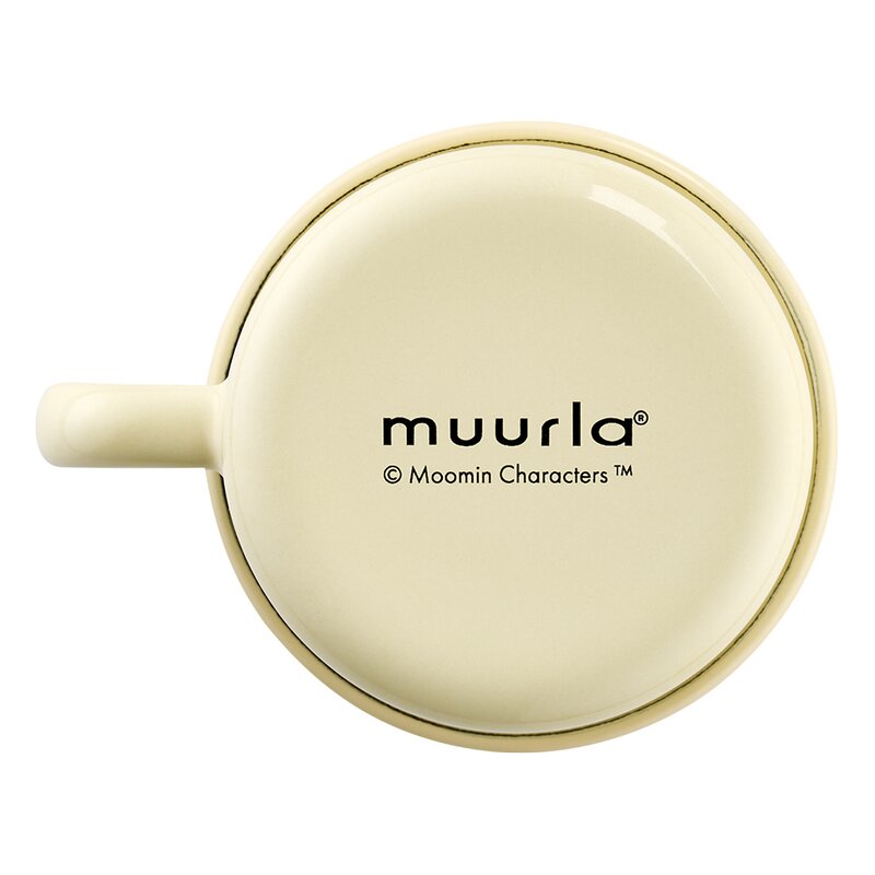 Muurla Mummi emaljekopp 25 cl eng lysegul