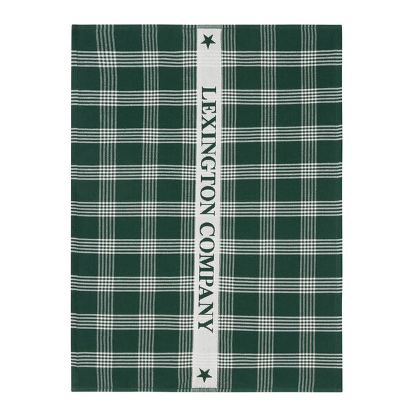Lexington Original kjøkkenhåndkle bomullsfrotté 50x70 cm grønn/hvit