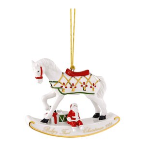 Villeroy & Boch Christmas Classic juletrepynt gyngehest 9 cm