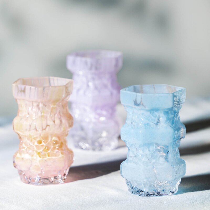 Magnor Evig vase 16 cm blå