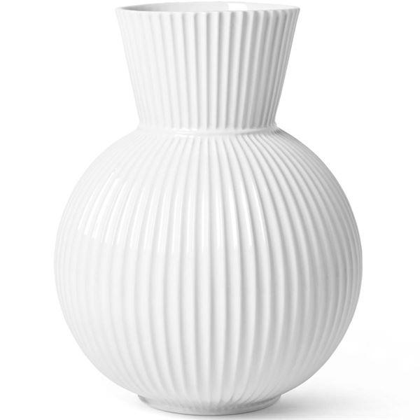 Lyngby Porcelæn Tura vase h34 hvit