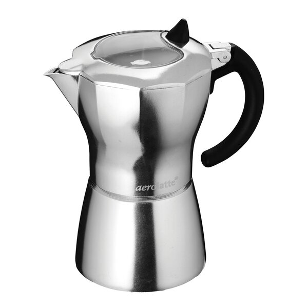 Aerolatte – Kaffebrygger 6 kopper aluminium