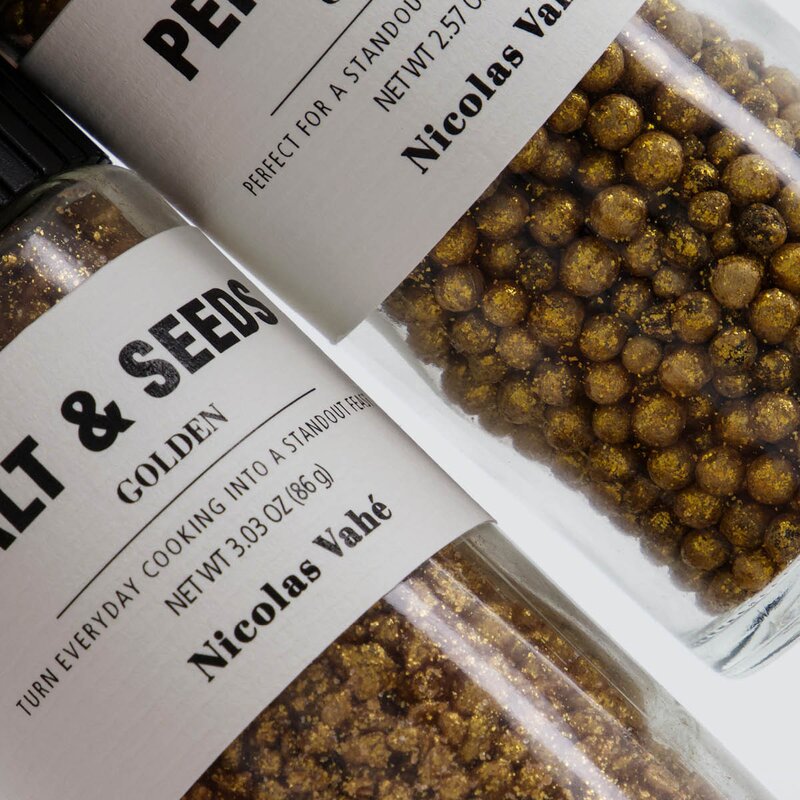 Nicolas Vahé Gaveeske gullpepper & gullsalt & frø 86 g