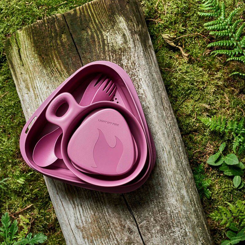 Light My Fire Outdoor MealKit 2.0 måltidssett 7 deler mistypurple