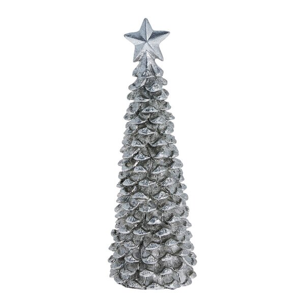 Lene Bjerre Serafina juledekorasjon tre 19,5 cm antikk sølv