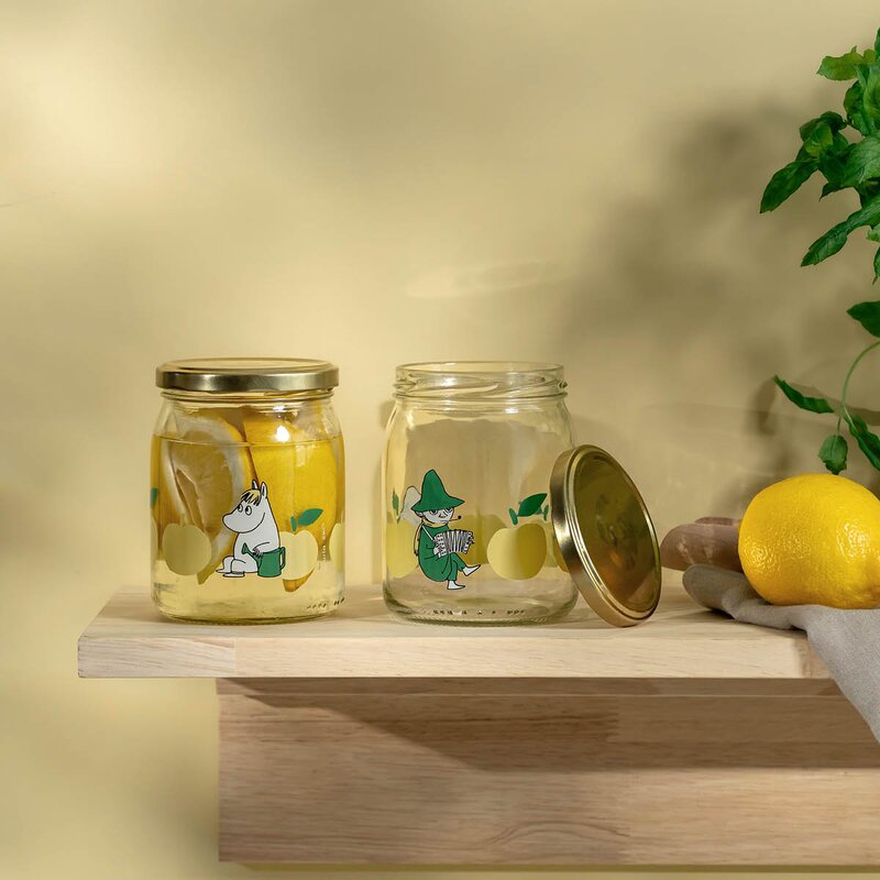 Muurla Mummi glasskrukke 0,5L Glade Epler