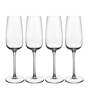 Villeroy & Boch Afina champagneglass 12 cl 4 stk klar
