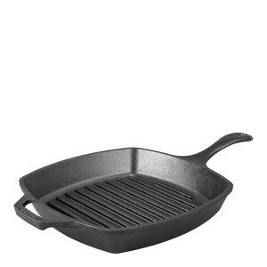 Lodge Cast Iron Classic Collection grillpanne støpejern 27 cm